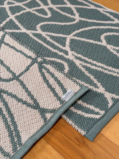 Tappeto Artigianale Lino/Cotone ABSTRACT Soggiorno Moreali Tessile Casa