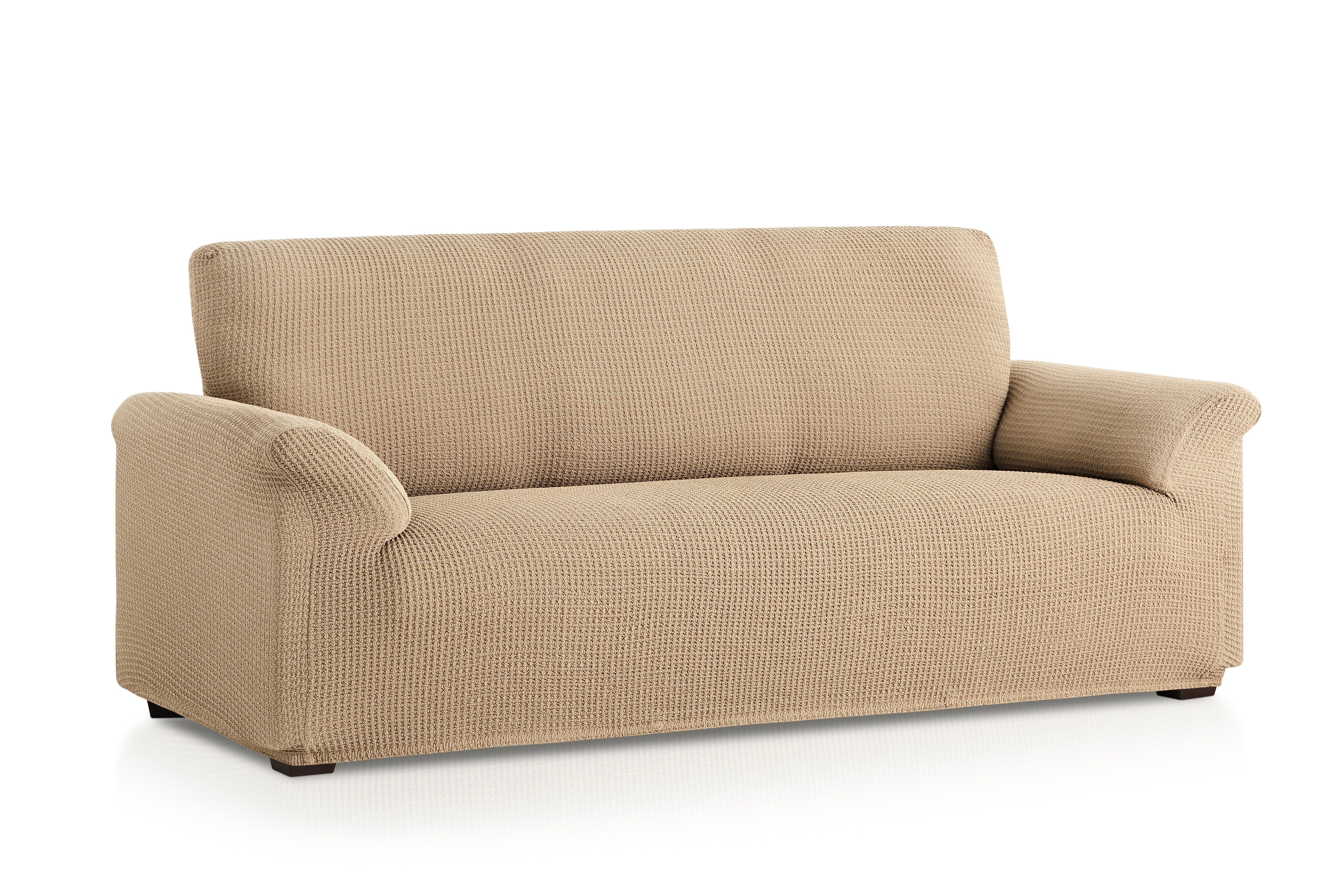 Copridivano Nido D'Ape Multi-Stretch Soggiorno Belmarti Poltrona 70-110 cm Tortora