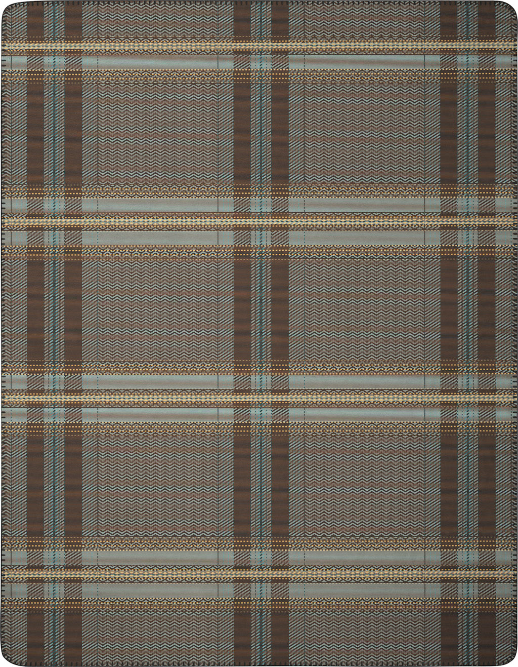 Plaid Caldo Cotone Nordic Check