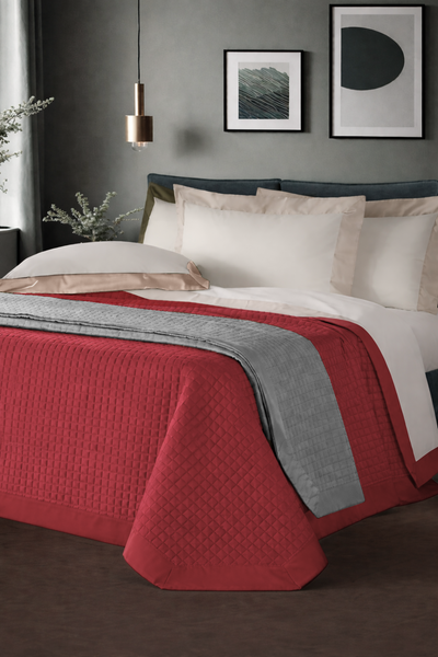Trapuntino Raso di Cotone Luxury Letto Moreali Tessile Casa Matrimoniale 270 x 270 Marrakech
