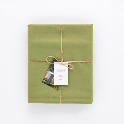 Tovaglia Antimacchia No-Stiro DAILY Cucina Riviera Quadrata 150 x 150 Verde Oliva