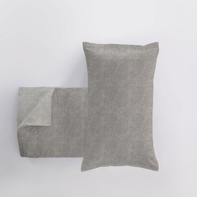Parure Copripiumino Double CALDO COTONE 2627 Letto Cogal Matrimoniale Silver Grey