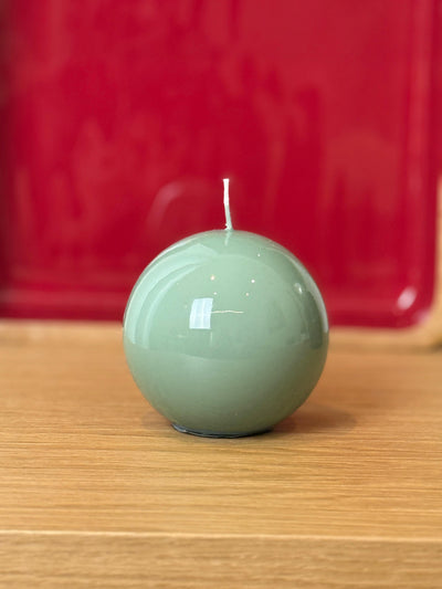 Candela Sfera Handmade in Italy Soggiorno Meloria 100 mm Verde Giada