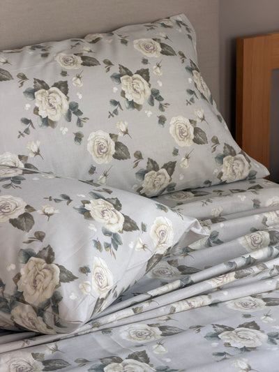 Completo Lenzuola Cotone Stampato VENERY Letto Riviera