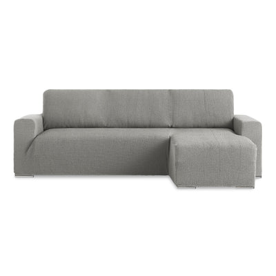 Copridivano Chaise Longue Bracciolo Corto Soggiorno Belmarti Destra Grigio