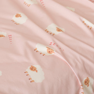 Completo Lenzuola KIDS Percalle Stampato Nina Letto Riviera