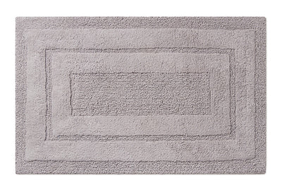 Tappeto Bagno Tinta Unita BOURDON Bagno Home Philosophy 50 x 50 Grigio Perla