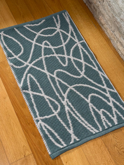 Tappeto Artigianale Lino/Cotone ABSTRACT Soggiorno Moreali Tessile Casa
