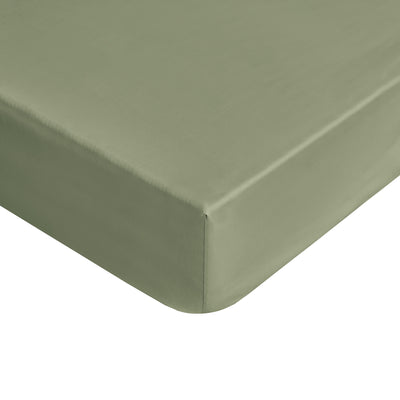 Sotto con Angoli Percalle 200TC Eterno Letto Moreali Tessile Casa Matrimoniale 160/180 x 200 Verde