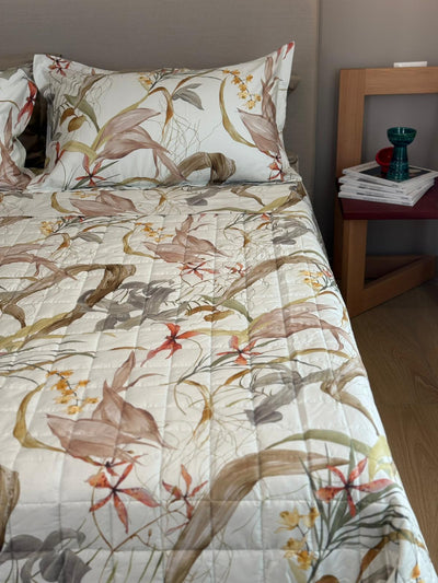 Trapuntino in Raso 300TC Stampa Digitale PREZIOSA Letto Reevèr