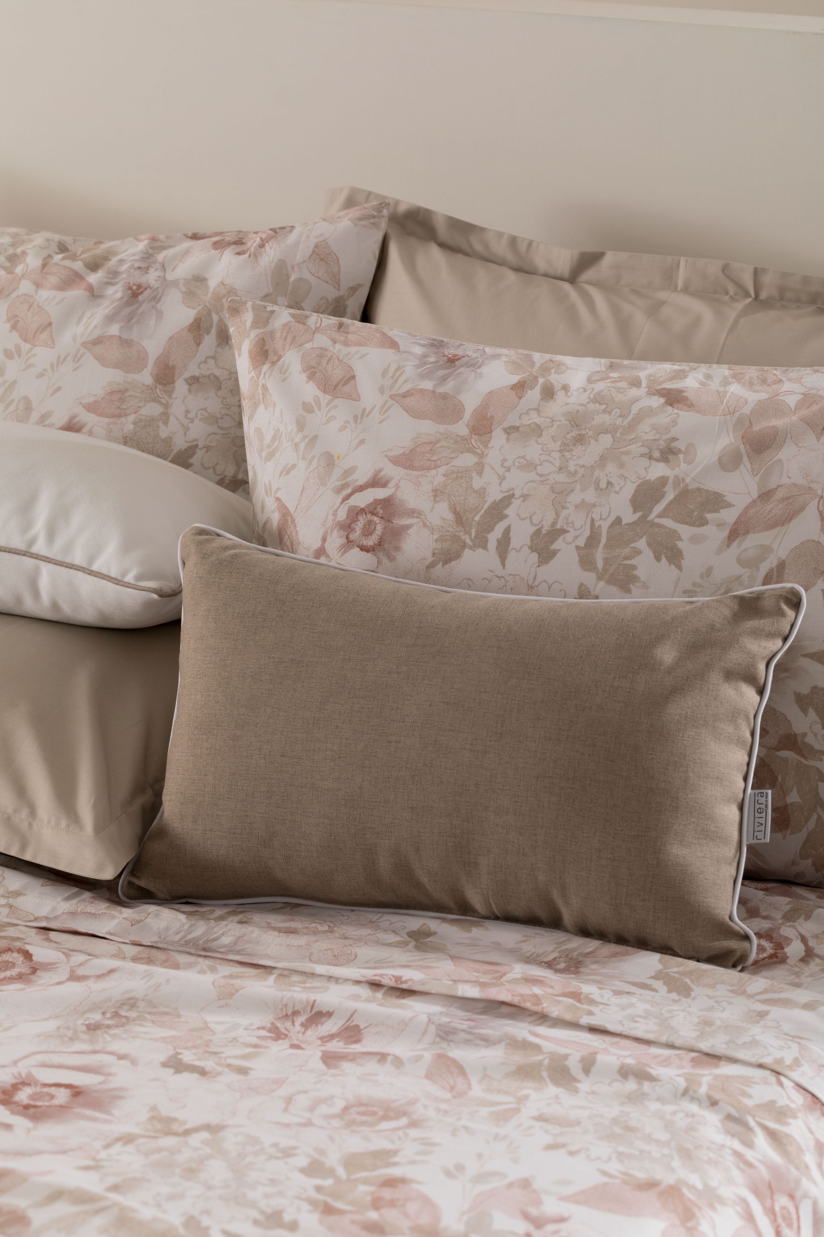 Completo Lenzuola Copriletto Cotone Stampato AMARIS Letto Riviera