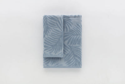 Set Asciugamani Jacquard Sapphiere Bagno Riviera 60 x 100 / 40 x 60 Carta da Zucchero