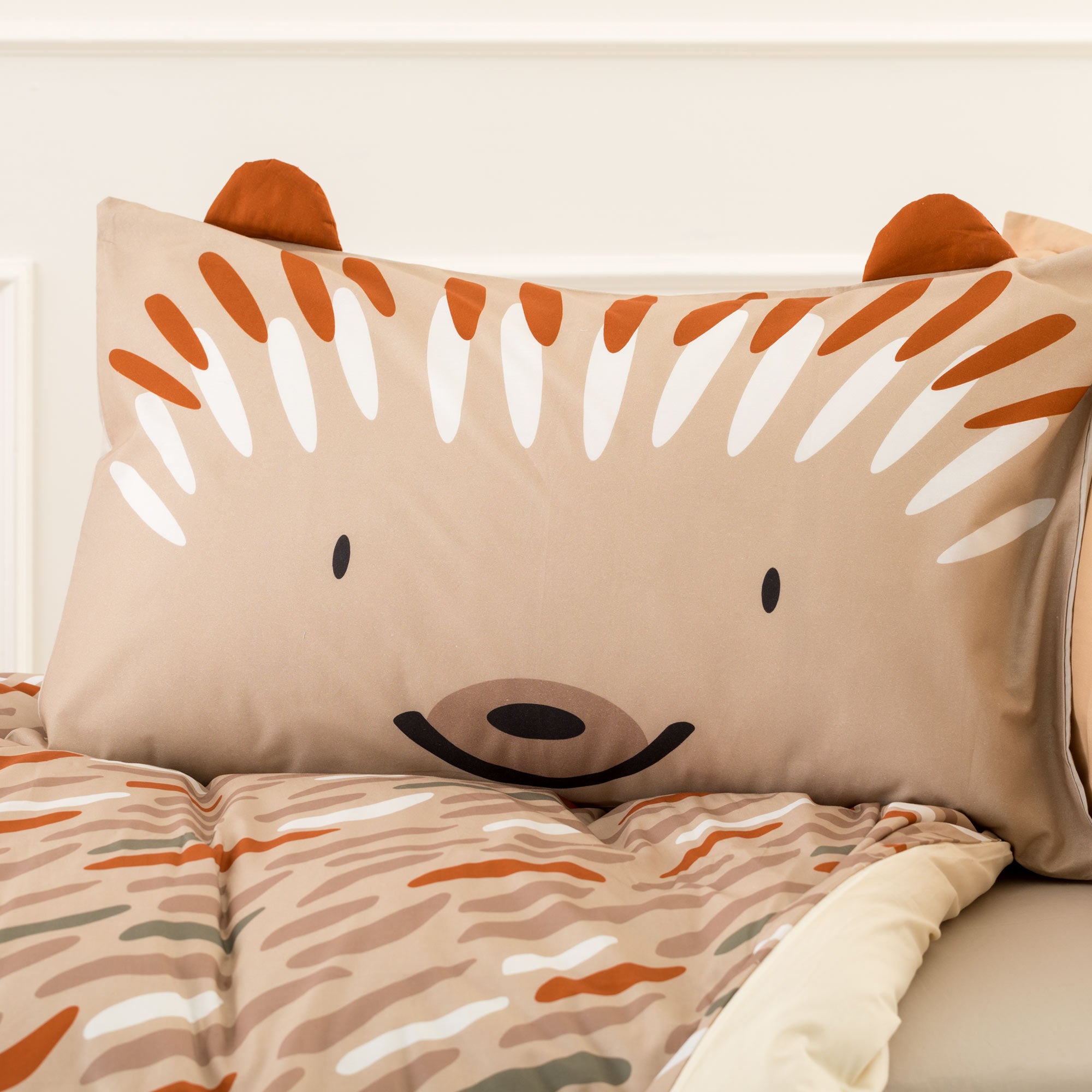 Parure Copripiumino KIDS Percalle Stampato Ciuffi Letto Riviera