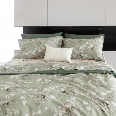 Completo Lenzuola Copriletto Madapolam LES UNIQUES 2620 Letto Cogal