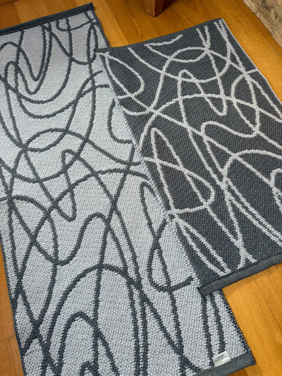 Tappeto Artigianale Lino/Cotone ABSTRACT Soggiorno Moreali Tessile Casa