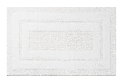 Tappeto Bagno Tinta Unita BOURDON Bagno Home Philosophy 50 x 50 Bianco