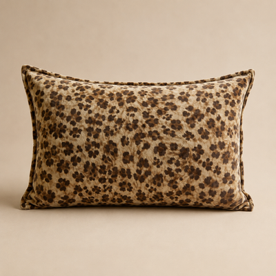 Cuscino Velluto Stampato TABBY Soggiorno Fazzini
