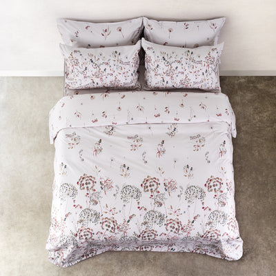 Parure Copripiumino Double Day Dream 2677 Letto Cogal Matrimoniale Verde