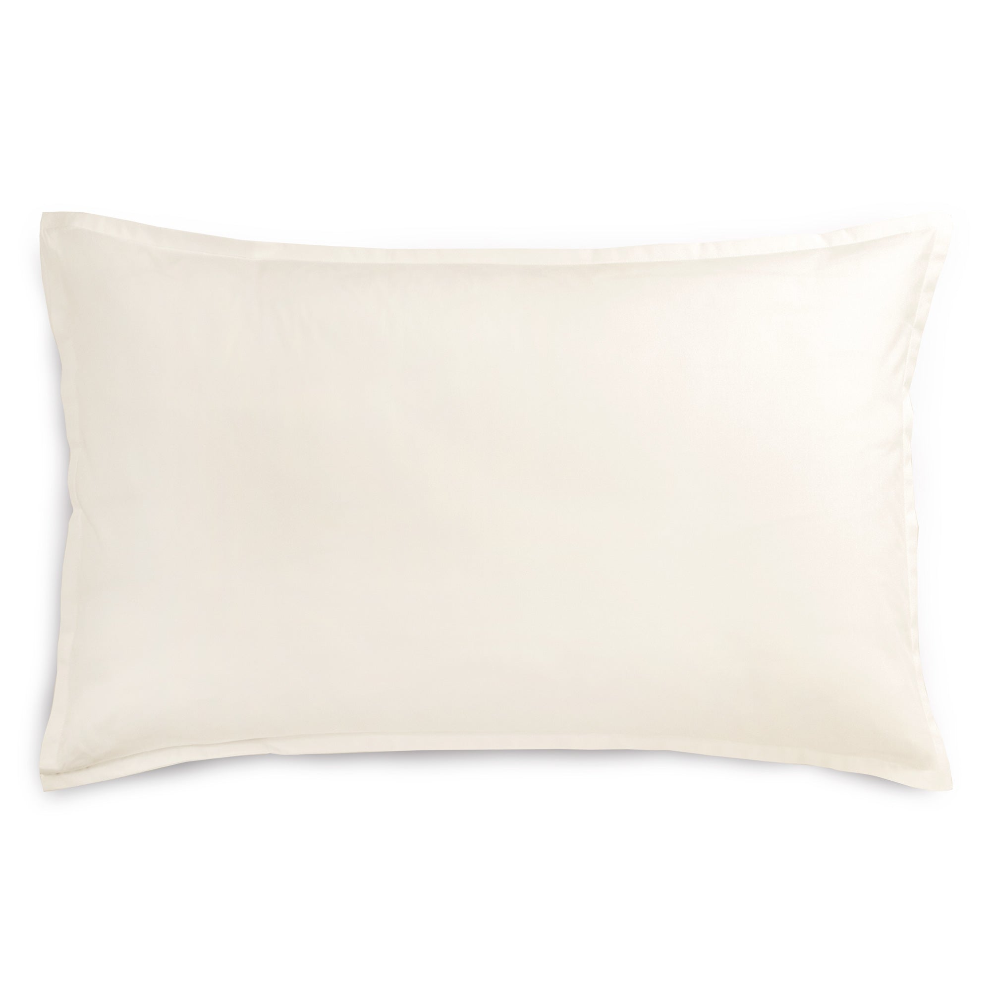 Coppia di Federe Percalle 200TC Eterno Letto Moreali Tessile Casa 50 x 80 cm Avorio