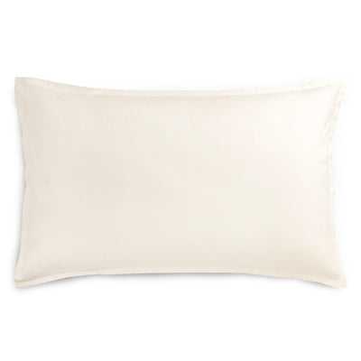 Coppia di Federe Percalle 200TC Eterno Letto Moreali Tessile Casa 50 x 80 cm Avorio