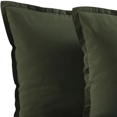 Coppia Federe Cotone No-Stiro ESSENZIALE Letto Moreali Tessile Casa 50 x 80 cm Eden