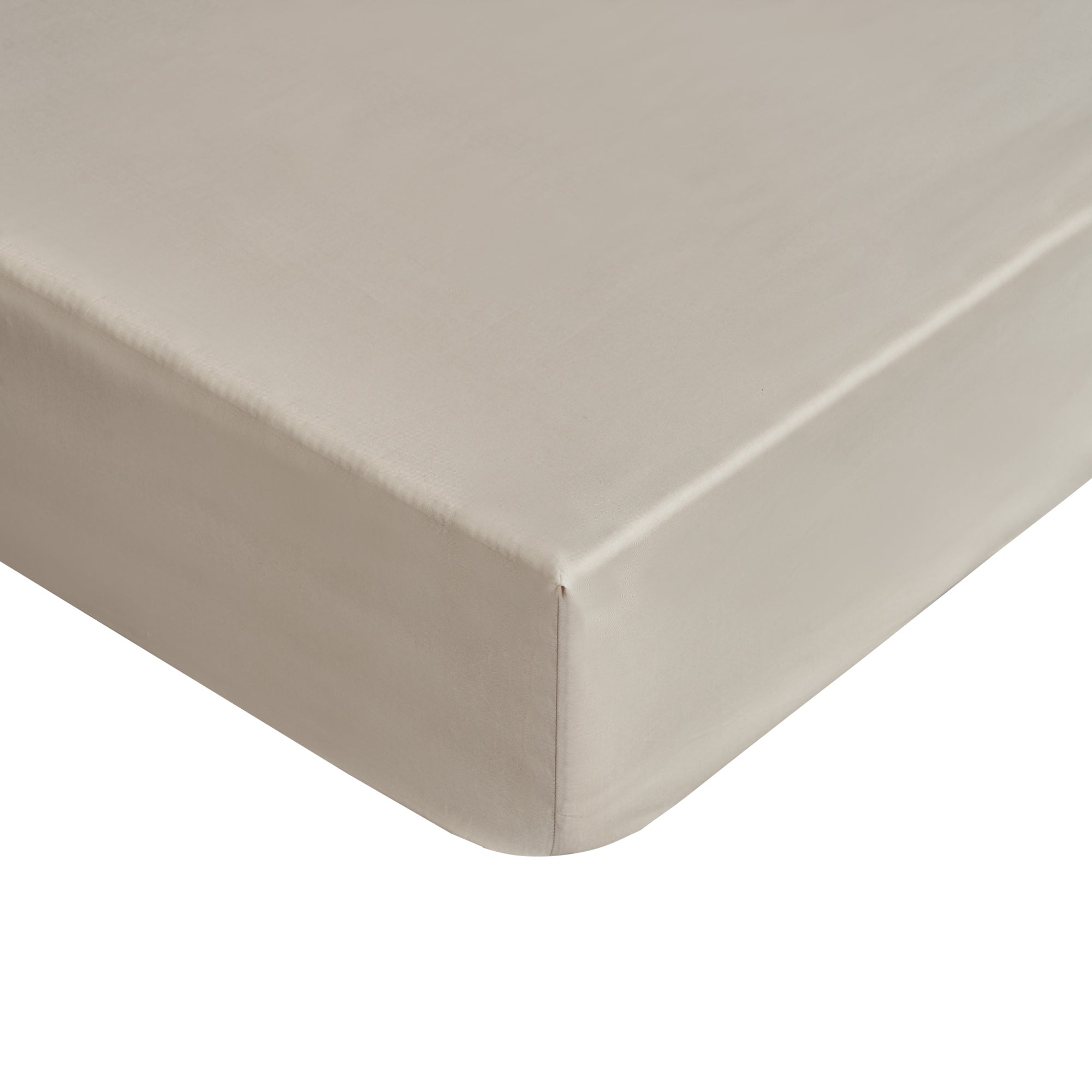 Sotto con Angoli Percalle 200TC Eterno Letto Moreali Tessile Casa Matrimoniale 160/180 x 200 Greige