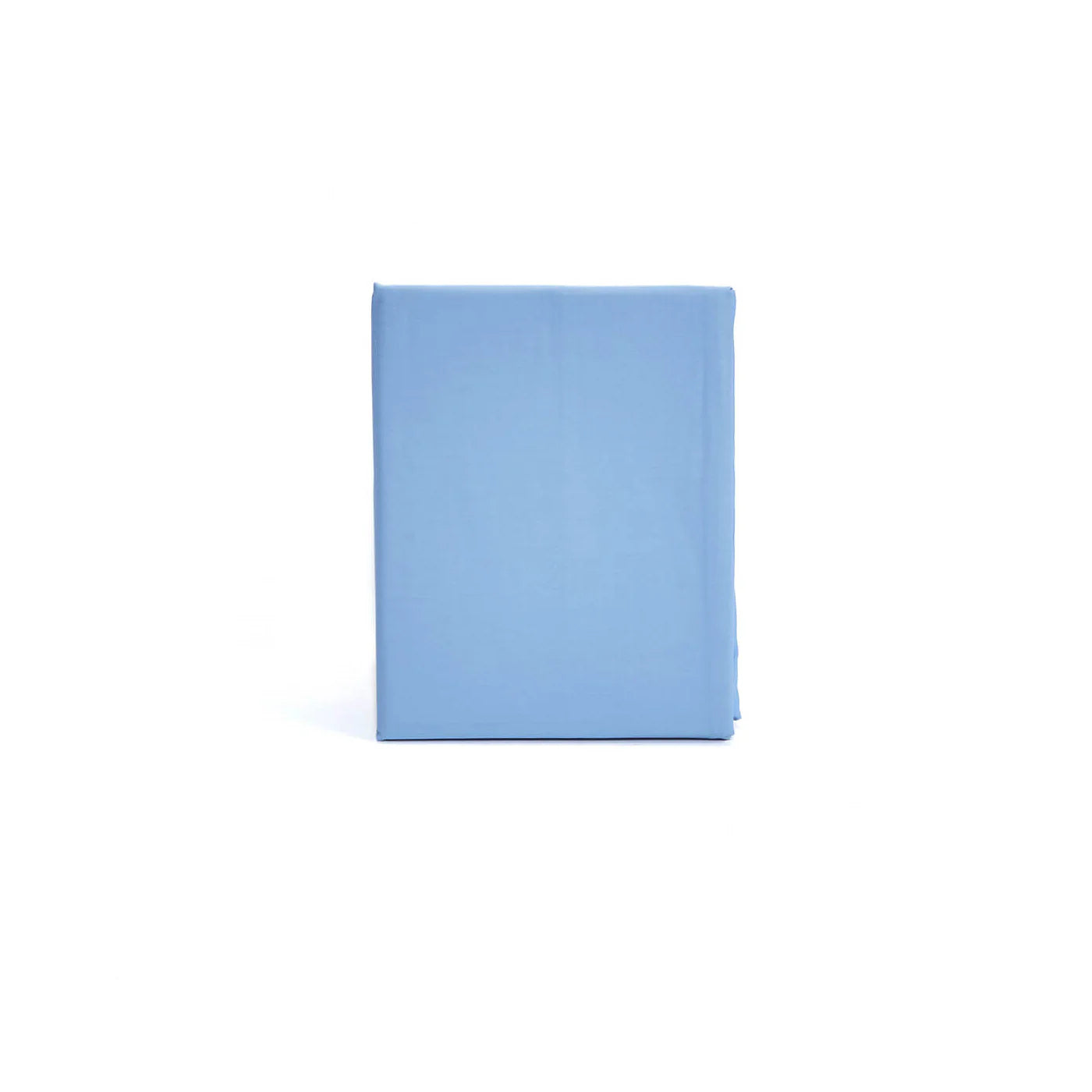POPUP - Lenzuola Sopra Percalle Cotone Made in Italy Letto Moreali Tessile Casa Singolo 160 x 290 Azzurro Polvere