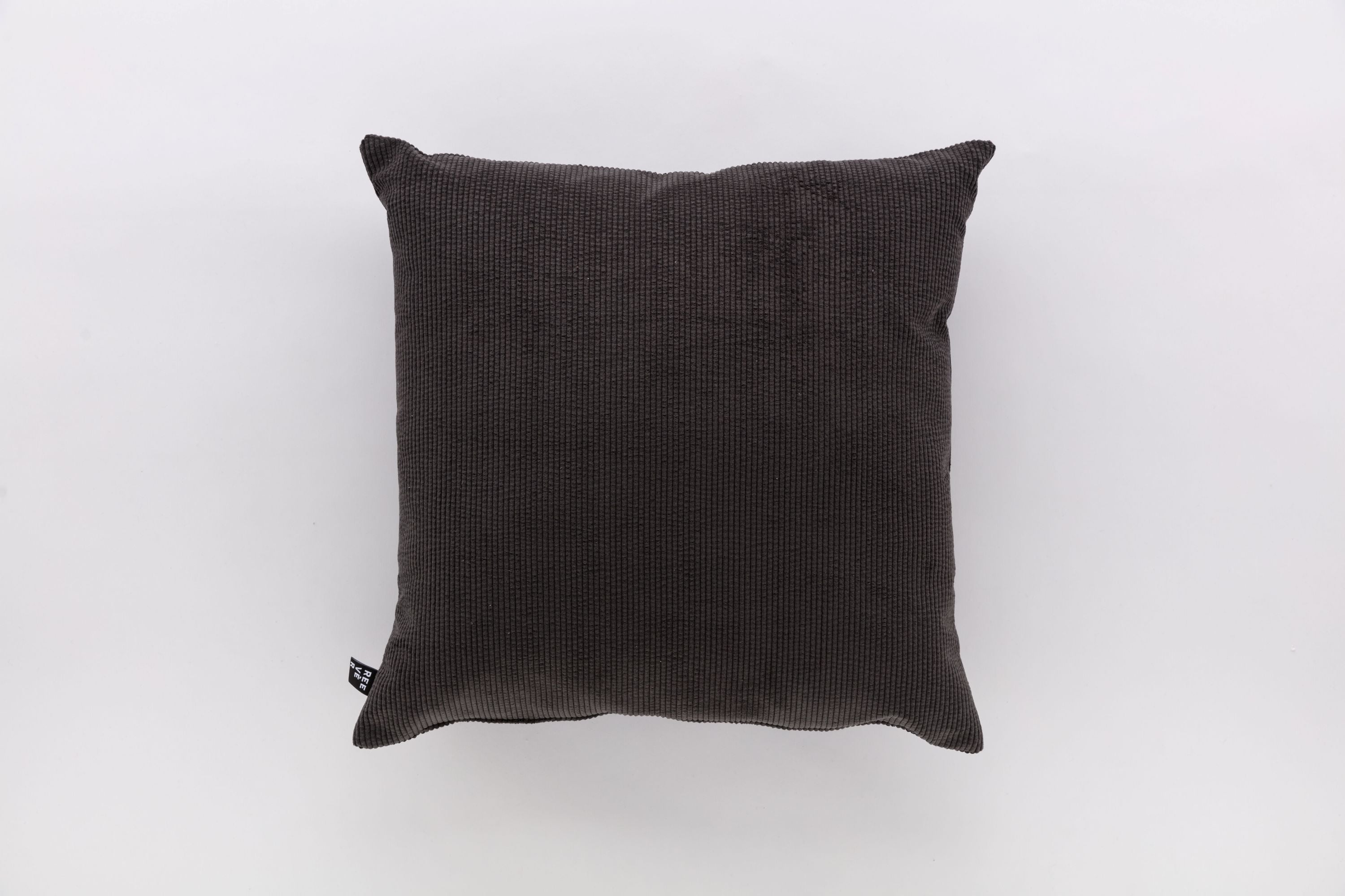 Cuscino Arredo Velluto Righetto Soggiorno Reevèr 30 x 50 Antracite