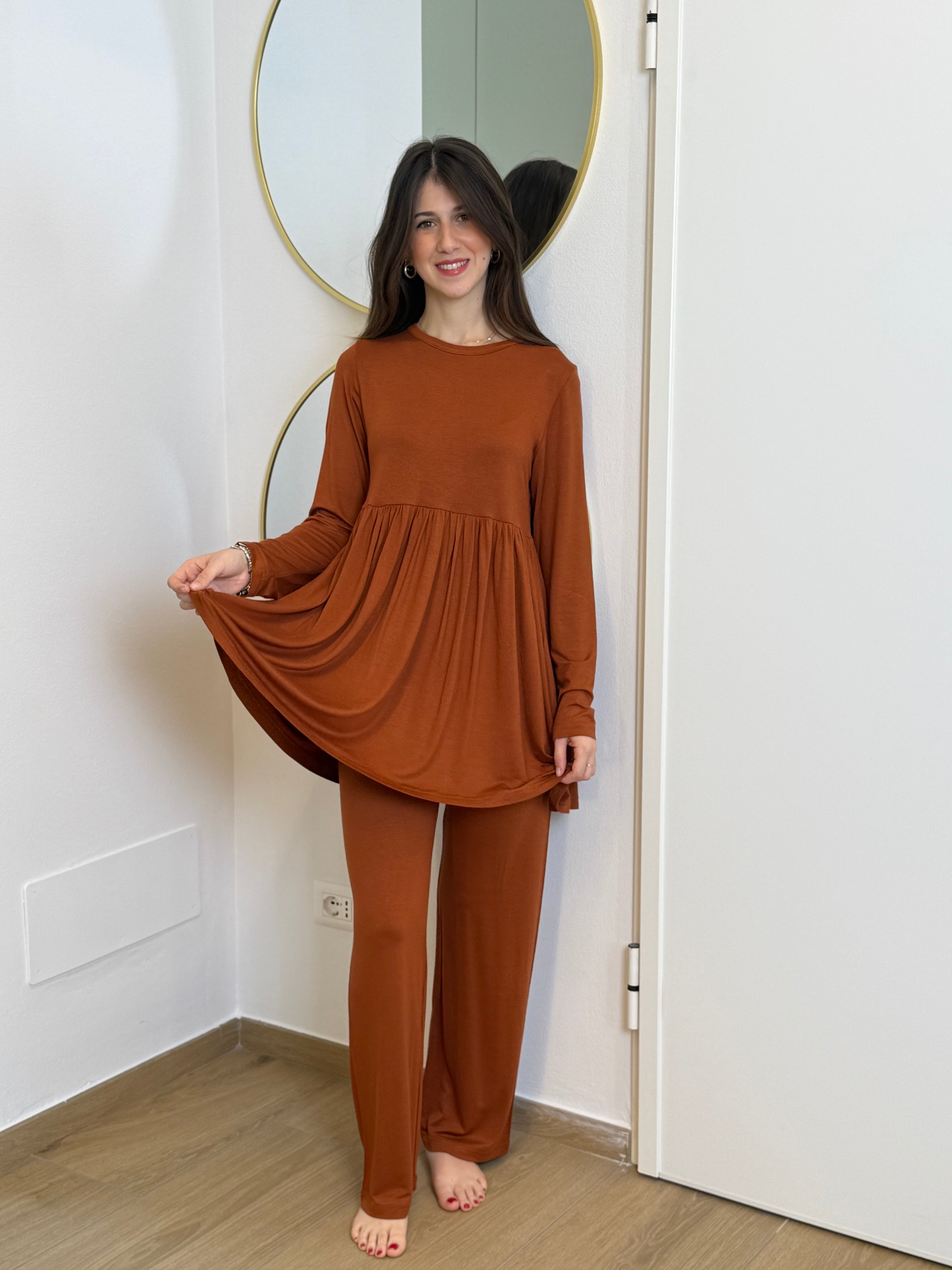 Pigiama Donna Taglio Sartoriale