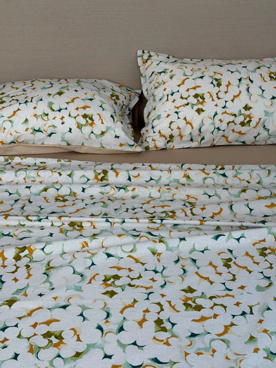 Completo Lenzuola Copriletto Day Dream 2676 Letto Cogal Matrimoniale Verde