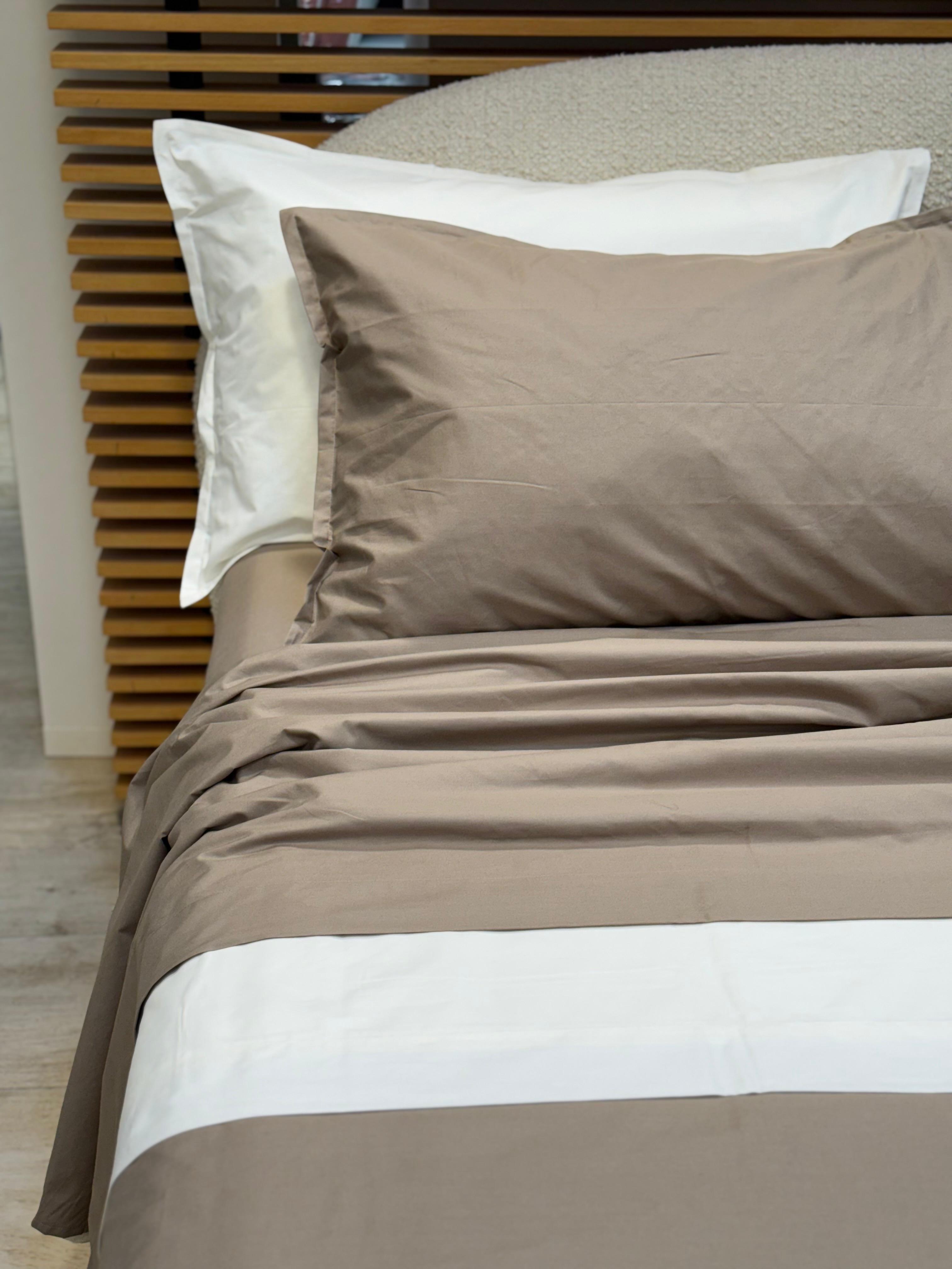 Parure Lenzuola Percalle 200TC Eterno Letto Moreali Tessile Casa