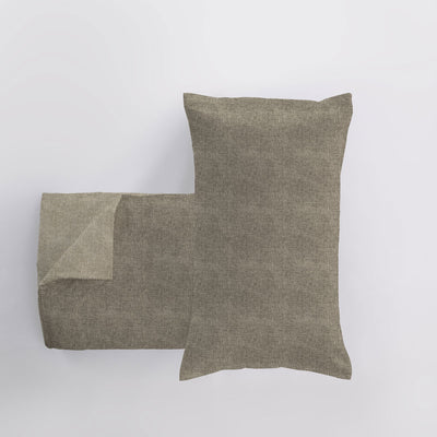 Parure Copripiumino Double CALDO COTONE 2627 Letto Cogal Matrimoniale Lino