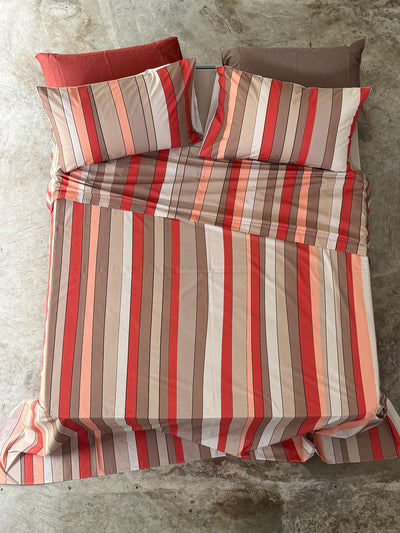 Parure Lenzuola Copriletto BAIADERA Letto Moreali Tessile Casa