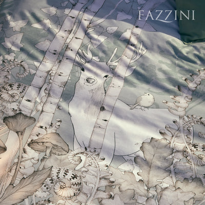 Completo Lenzuola Percalle YAMATO Letto Fazzini