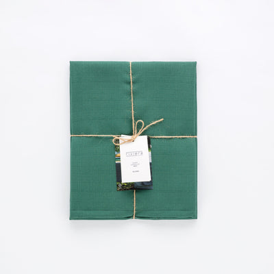 Tovaglia Antimacchia No-Stiro DAILY Cucina Riviera Quadrata 150 x 150 Verde Foresta