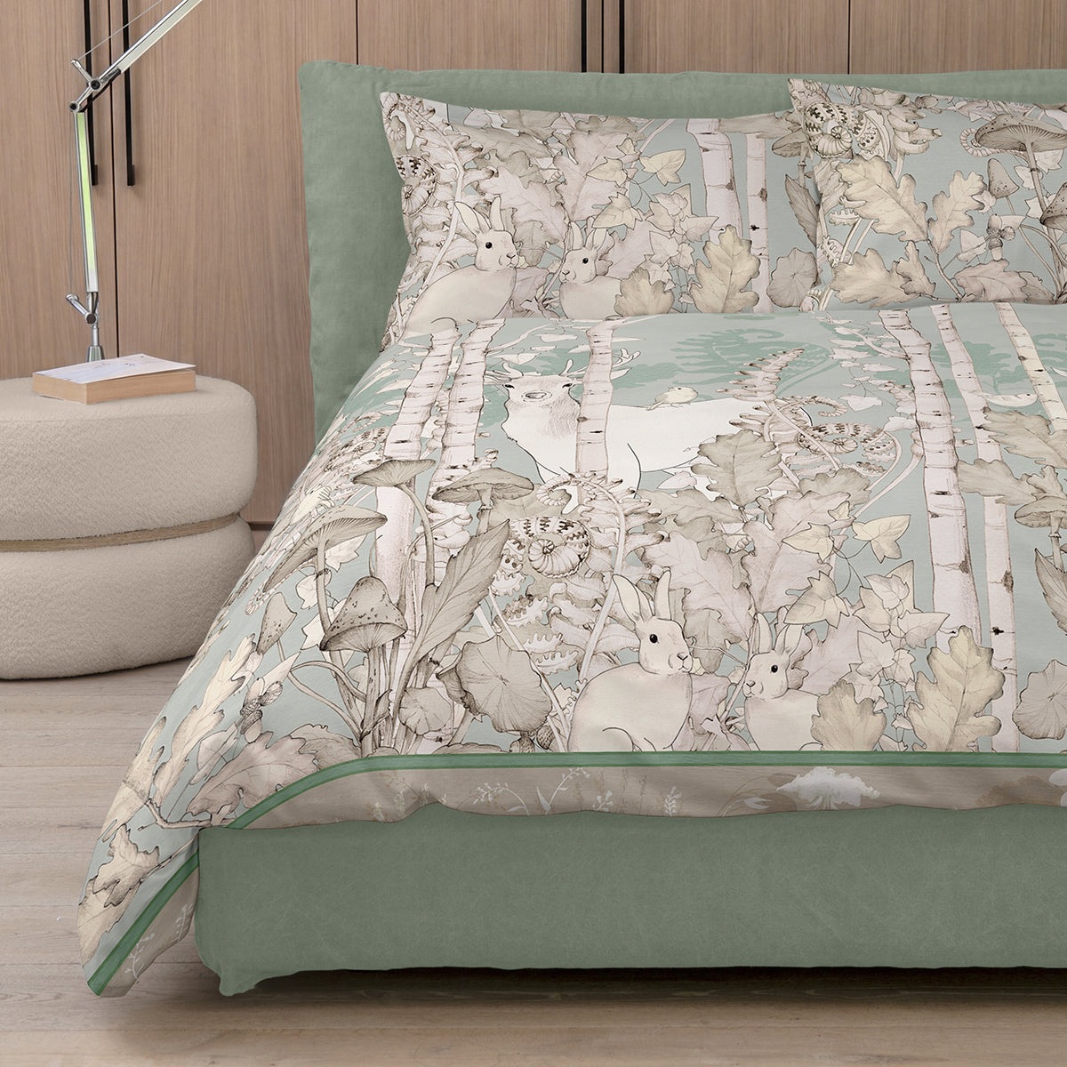 Parure Copripiumino Percalle YAMATO Letto Fazzini