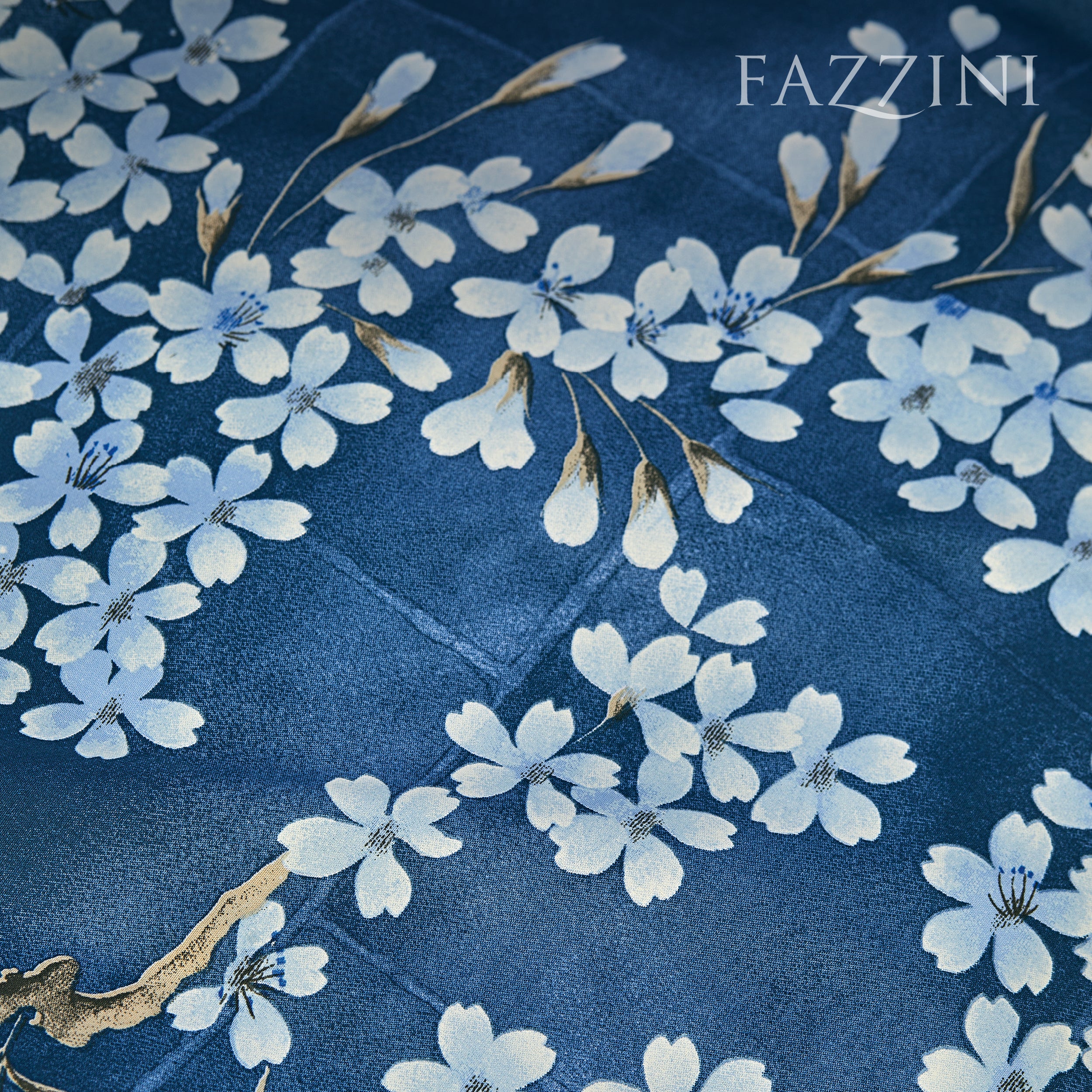 Completo Lenzuola Copriletto Percalle KIMONO Letto Fazzini