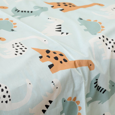 Completo Lenzuola KIDS Percalle Stampato Arlo Letto Riviera
