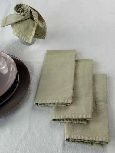 Set 4 Tovaglioli No-Stiro Cotone STONE Cucina Moreali Tessile Casa