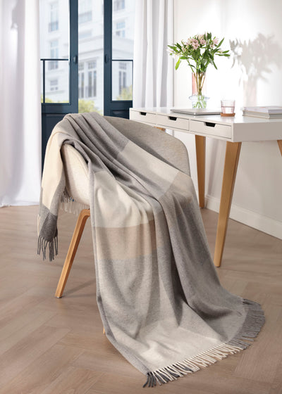Plaid Cachemire Quadri Palette Soggiorno Borbo