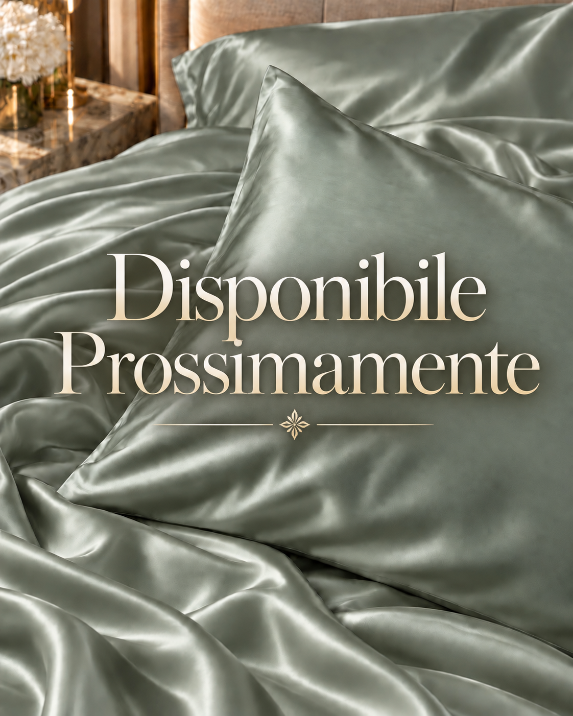 Federa in Seta Pura SUA MAESTÀ Letto Moreali Tessile Casa 50 x 80 cm Verde
