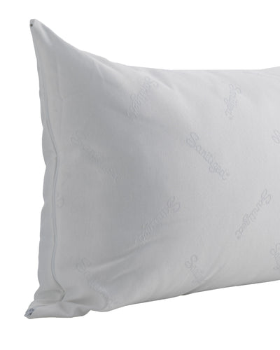 Guanciale Soft Sanitized® ANTIACARO Materasso Moreali Tessile Casa Media Bianco