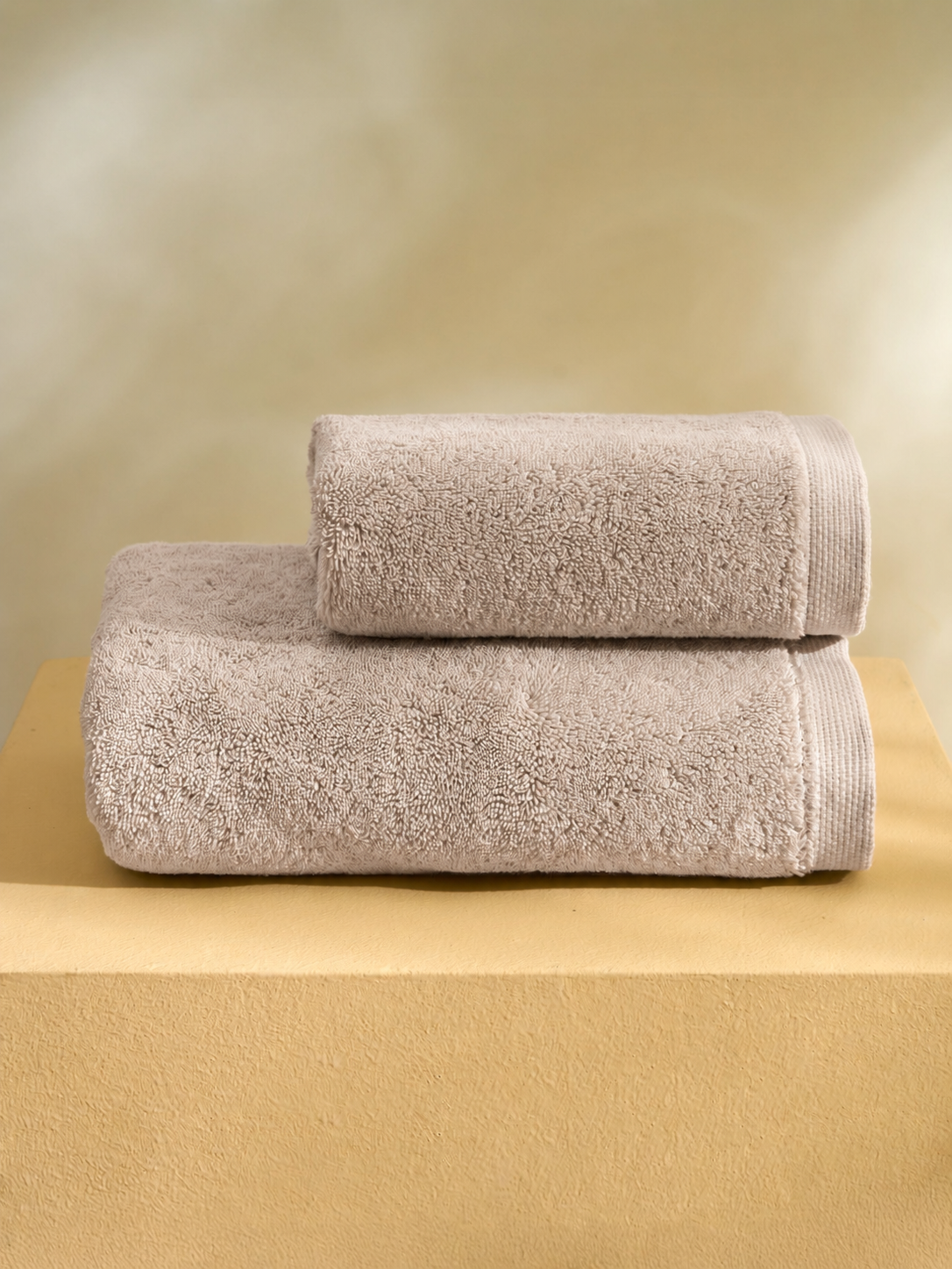Set Asciugamani Super Soft ABBRACCIO Bagno Moreali Tessile Casa 60 x 100 / 40 x 60 Corda