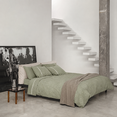 Trapuntino Percalle GALUCHAT Letto Fazzini Matrimoniale 270 x 270 Verde