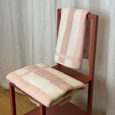 Set Asciugamani Cotone Americano Tinto Filo VANCOUVER Bagno Cogal