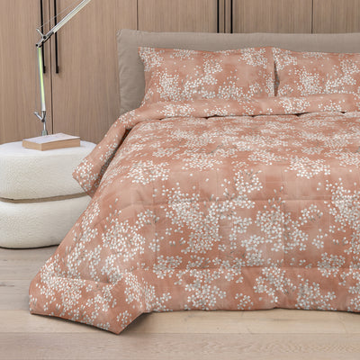 Trapunta Percalle KIMONO Letto Fazzini 270 x 270 Sandalo