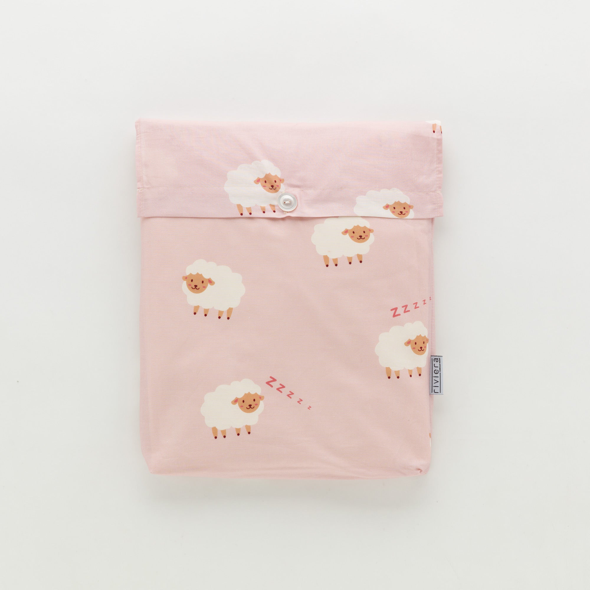 Parure Copripiumino KIDS Percalle Stampato Nina Letto Riviera