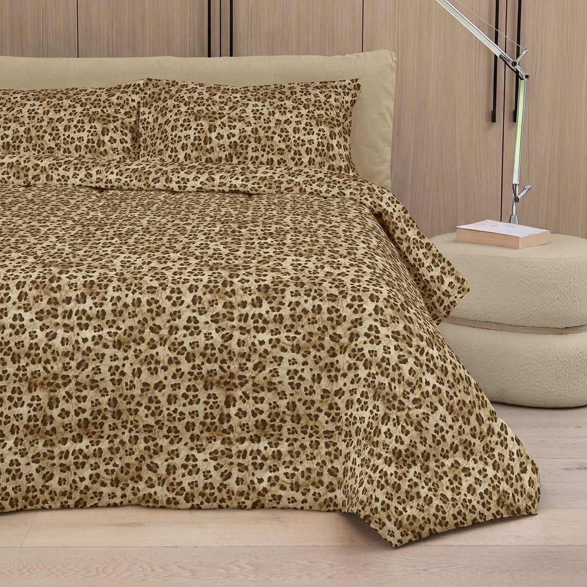 Trapunta Percalle TABBY Letto Fazzini 270 x 270 Animalier