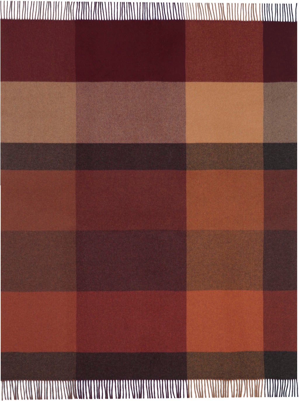 Plaid Cachemire Quadri Palette Soggiorno Borbo