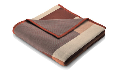 Plaid Caldo Cotone Echo Terra Soggiorno Borbo